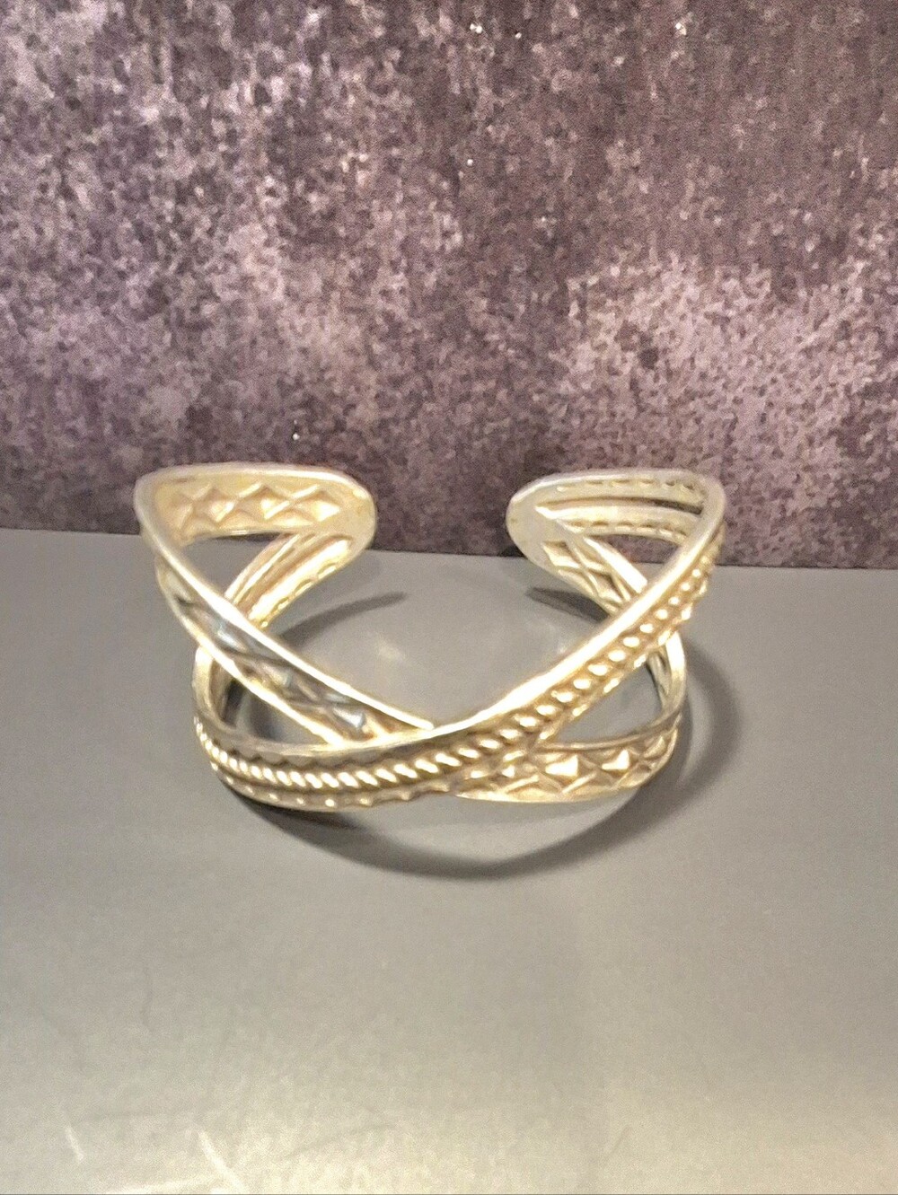 Carolyn Pollack Sterling Silver Twisted Open Cuff Bracelet